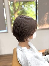美容室 フォーリア Foglia&nbsp;【Foglia坪来】くびれショート×ショコラブラウン