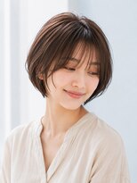 ライクバイコトナ 越谷(RIKE by kotona)&nbsp;ショートボブ髪型20代30代40代50代前髪あり前髪なし面長丸顔越谷