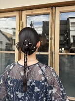 アクビー(AKuBii) リボンヘア×パール
