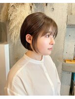 シゼン(SHIZEN)&nbsp;丸みショートボブ