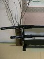 ナナ(nana+) 少しでも武士道を極めんがため、購入した日本刀です。
