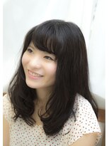 髪質改善ヘアエステ ブリスク(Brisk) 黒髪でも軽やか♪ゆるふわウェーブ