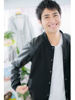 ミック ヘアアンドビューティー 大山店(miq  Hair&Beauty) 黒髪が◎メンズウェットショートb