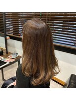 ロール(ROLE) 明るめの白髪染め☆ローレイヤーロング