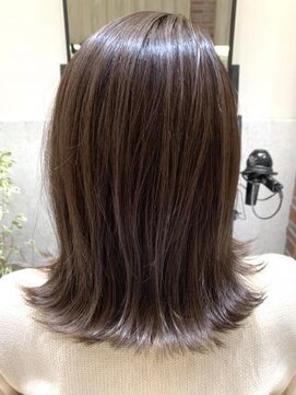 クアトログランシュ 水戸店(QUATRO×GranCieux) 外ハネミディ