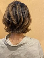 ロルド シェリ(Rold Cheri)&nbsp;レイヤーボブ　メリハリ、ハイライト