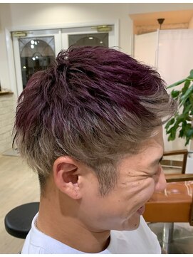 ヘアーデザインアンジー(Hair design Angie) 【ホワイトミルクティー×ピンクラベンダー】