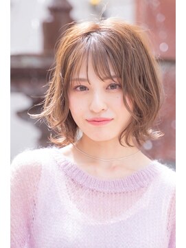 アメリ 新宿(Ameri) Ameri 透け感ボブ　イルミナカラー　【新宿】