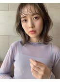 【自由が丘】韓国風レイヤー/大人可愛い/シースルーバング