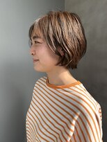 アッセンブル(ASSEMBLE) 《若林》伸ばしかけショートボブ×ラテカラー【柏/流山】