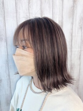 ビューティドレッセヤマノ 池袋パルコ(Beauty Dresse YAMANO) 【ハイライト】外ハネミディアム