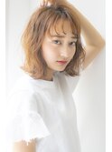 くせ毛風ボブ