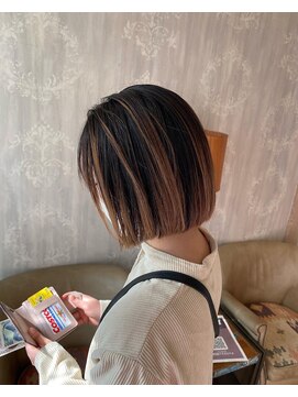 ドゥワドフェクラウド(Doigt de fee CROWD) バレアージュ風ハイライト