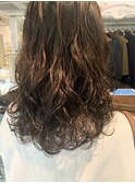 ふわもこ♪スタイリング簡単♪デジタルパーマスタイル