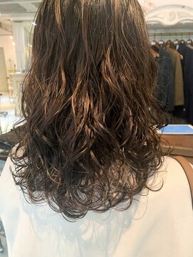 アスティブランシュ(Asti blanche) ふわもこ♪スタイリング簡単♪デジタルパーマスタイル