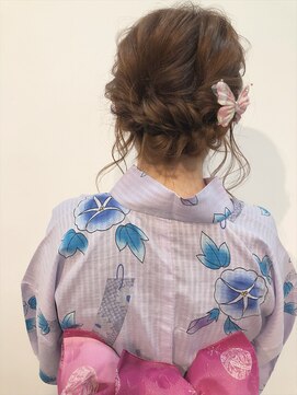 クールブ(Courbe) 浴衣アレンジ♪