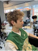 ザクザクショート　スパイキーショート　ボックスショート