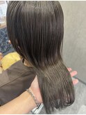 【イルミナカラー】透明感モスグレージュ
