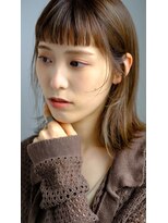 スリーマーク(THREE mark)&nbsp;小顔カット◎ボブウルフ◎髪質改善