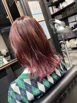 アローズ 荒尾店(arose) 10代20代艶髪暖色系カラーラベンダーピンク