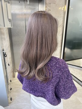 リリー(Lilley) 【lilley 稲永麻衣】ブリーチカラー+天神韓国ヘア