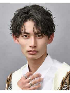 オーシャントーキョー 渋谷神南(OCEAN TOKYO) 波巻きパーマメンズツイストスパイラルパーマツーブロック