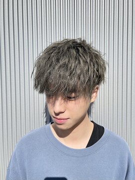 ヘアステーションフラット(HAIR STATION FLAT) グレージュ×ツイストスパイラル