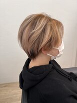 リバティ(liberty)&nbsp;ショート×ナチュラルバレイヤージュ☆