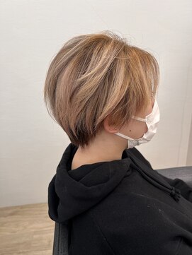 リバティ(liberty) ショート×ナチュラルバレイヤージュ☆