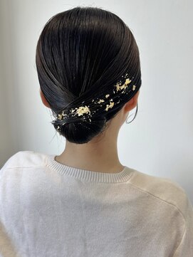 レシピ(recipe) tight chignon