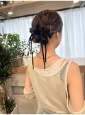 kana ヘアセット 結婚式