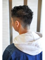 ムゥフ ヘアーアンドアイラッシュ(mouf hair&eyelash)&nbsp;ナチュラルフェードカット　Natural fade cut
