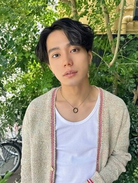 ルービック 豊中(Rubik's) 波巻きスパイラルパーマ束感モテる黒髪シークレットパーマ