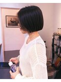 酸性ストレート×ボブ