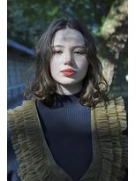 ルク(RUKU)&nbsp;大人可愛いボブヘア２０代３０代４０代ボブ/パーマ