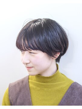 ルプラ ブリリアント(le-pla brilliant) マッシュショート/アッシュブラウン/ボブ/ブリーチなし/豊橋豊川