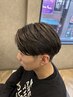 【ナチュラル】カット＋ストレートパーマ＋カラー　￥13,000