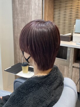 イーエムエー アールビアンカ 名駅店(e.m.a×Ar be.anca) ピンクブラウン