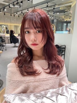 ロンドルピナス 小倉(Lond Lupinus) イメチェン外ハネボブ美髪×ブリーチなしレイヤー韓国[小倉]