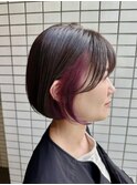 イヤリングカラーボブ