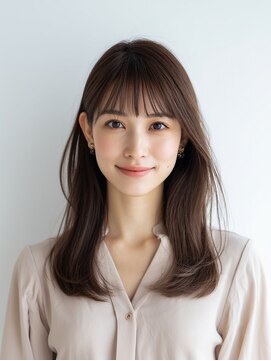 e.m.a プレミアムビューティーサロン 栄駅店(e.m.a PREMIUM BEAUTY SALON) レイヤーカット/イメチェン/外ハネボブ/美髪/ワイドバング/髪型