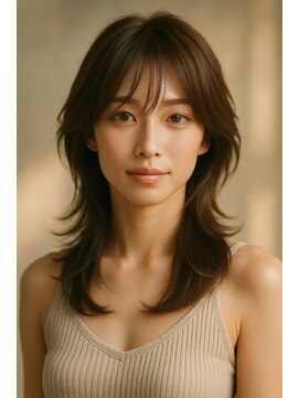 ノラキチジョウジ(NORA KICHIJOJI) ハイレイヤーカットウルフカットウルフパーマ外国人風パーマ