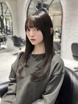 バレット 表参道(VALETTE) ミルクグレージュ/盛れる前髪カット