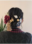 シニヨン/お呼ばれヘア/アップスタイル