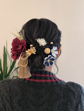 ドープリット(Dope LIT) シニヨン/お呼ばれヘア/アップスタイル