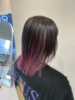 ミラ(MIRA)&nbsp;ブリーチ卒業しても派手髪がいい人向け アンブレラカラー