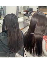 ガルボヘアー 桟橋店(garbo hair)&nbsp;オイルカラー高知美容院グレージュ