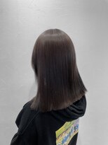 ネイヴィル(navile)&nbsp;酸性ストレート×透明感カラー