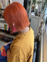 ウィ 立川(Oui)&nbsp;【HARU】ケアブリーチ/ボブ/オレンジ