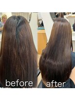 ラヴィズム(LUVISM)&nbsp;顔周りレイヤー/縮毛矯正/髪質改善/ケアブリーチ万代新潟駅